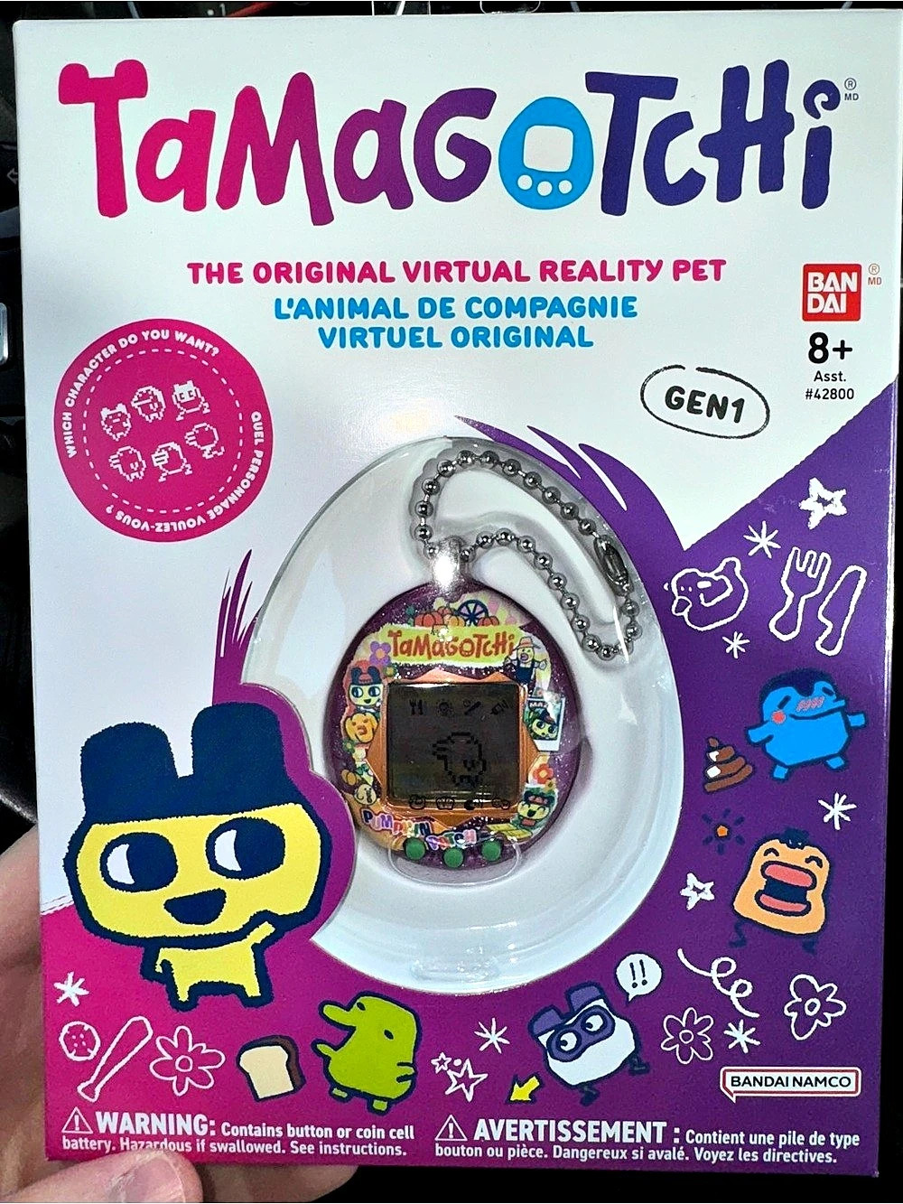 Tamagotchi Gen 1 Pumpkin Patch Rare